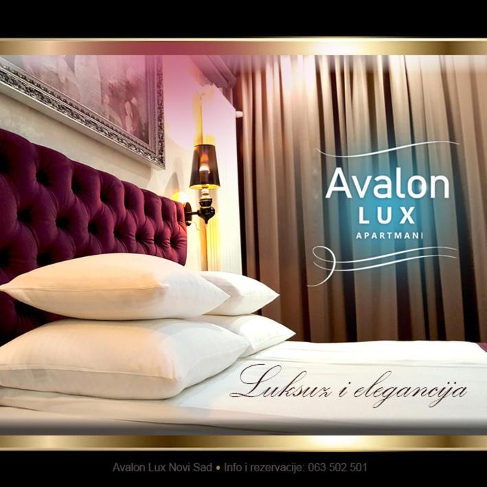 Avalon Lux Studio Apartment Novi Sad Ngoại thất bức ảnh